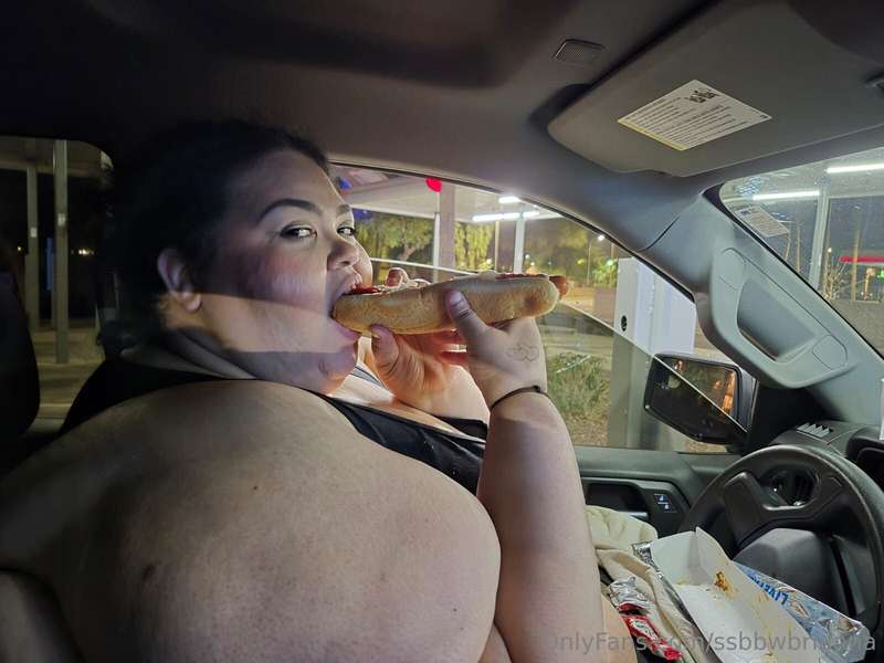 Not pictured: All of the Sonic bags and cups in the backseat..