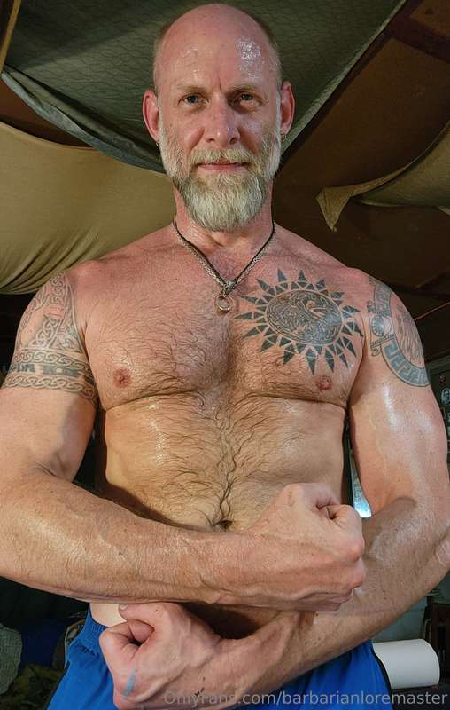 A whole lot of sweaty dad  13