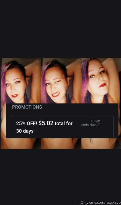 Surprise Sunday Promo on my premium!  👇👇👇👇👇👇 @roxxxay