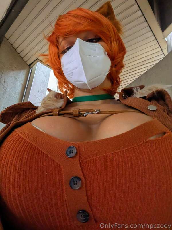 Slight costume malfunction 