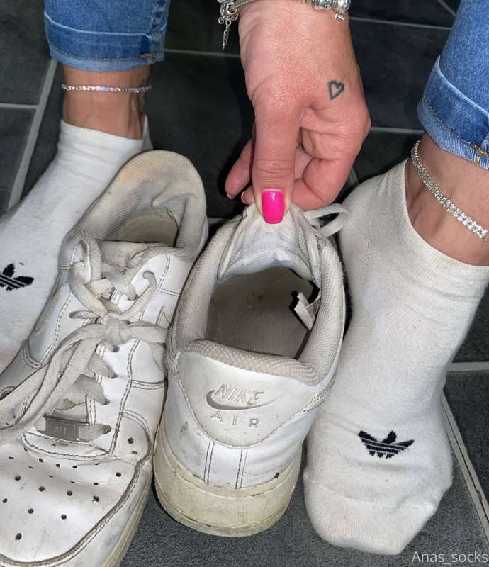 Oh you need to take a big whiff of these hot sweaty sneakers.. 1