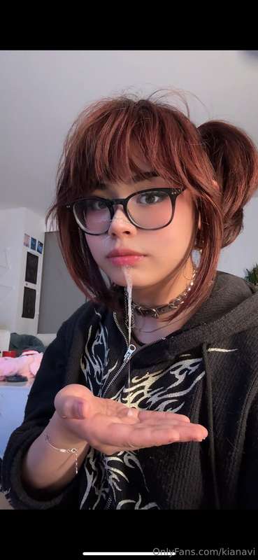 do I look cute with cum on my face 🥺? 2