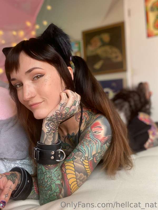 Good morning!!!! Cat girl checking in ✅ School is back in se..