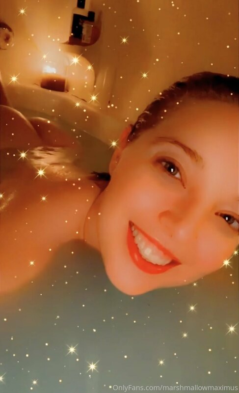 DMing you all a lil sparkly bath video here soon~