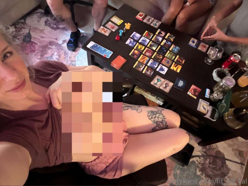 Game night with friends we fuck are always the best nights! ..
