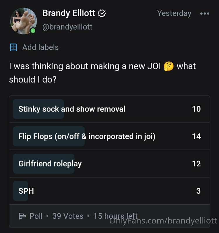 What is funny is I wanted to add a 4th option and couldn't t..