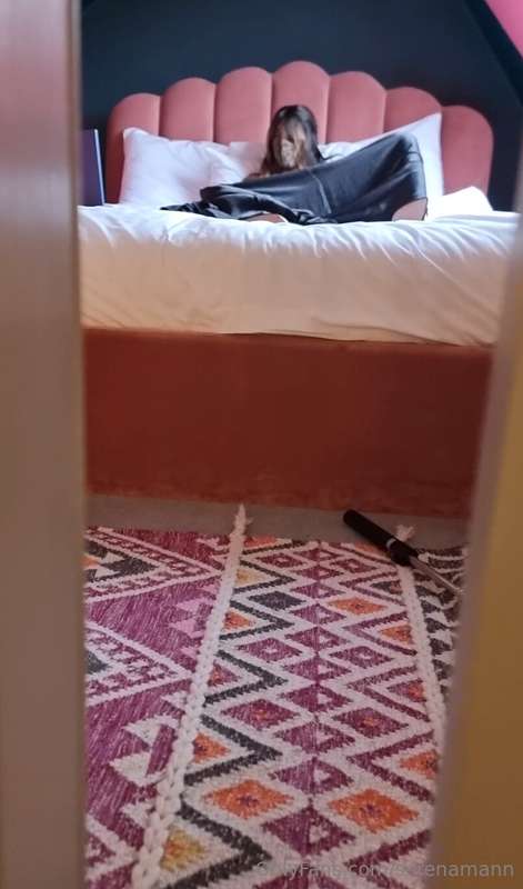 My brother sneaked into my room and caught me masturbating t..