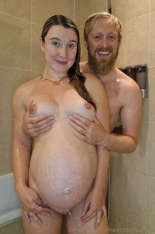 We have a large shower 🚿 I think there's room for one more 😉.. 8