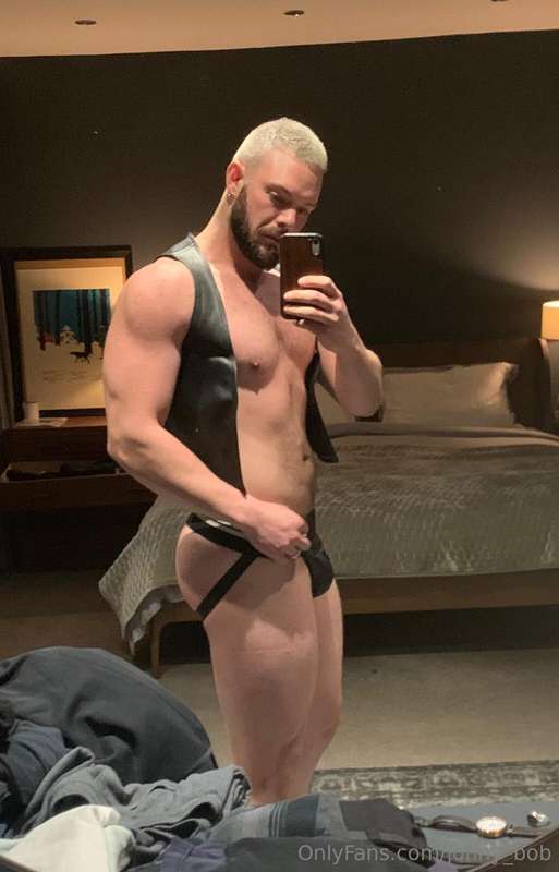 Off to a fetish party. May have to dust this old outfit off 
