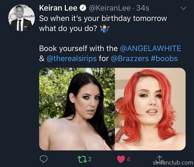 for those who aren’t on the twatter... today is Kieran Lee’s..