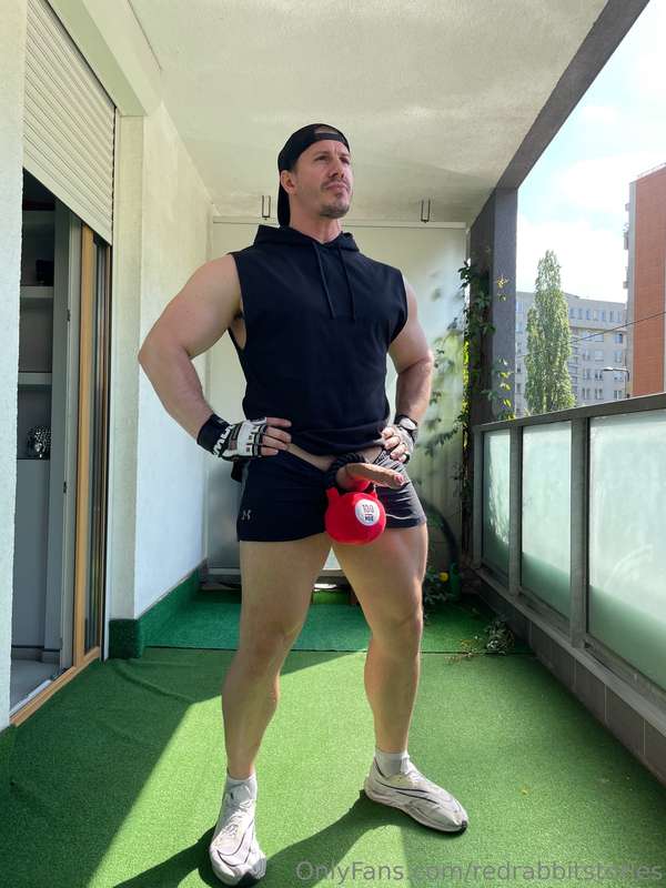 Terrace Workout 15 exclusive XXX pics, long-dong-John in da .. 9
