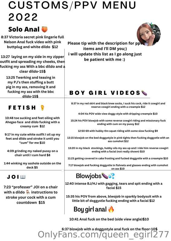 It’s time for an updated menu:) swipe over for details on pa.. 3