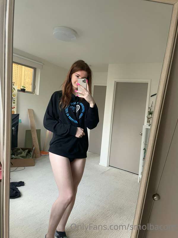 POV: you’re my bf and I stole your sweater 😈 1
