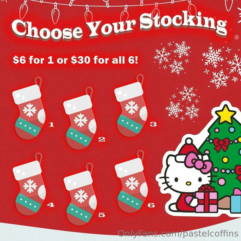 FIRST FAN TO TIP $30 GETS ALL 6 STOCKINGS!!🎅🏻🤭AMAZING PRIZES.. 1