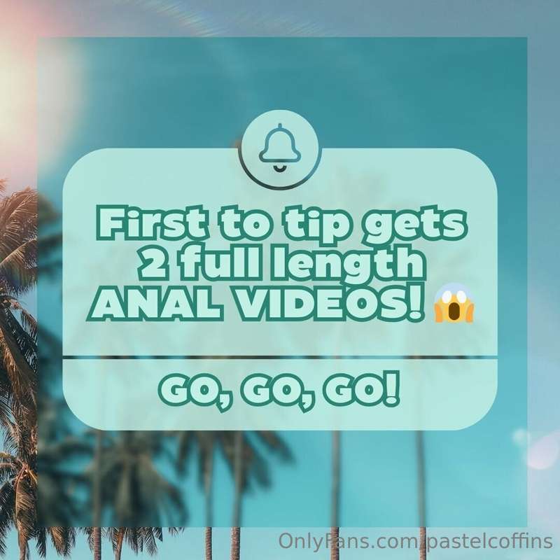 🧡🍑FIRST FAN TO TIP GETS TWO FULL LENGTH ANAL VIDEOS!! 🍑🧡