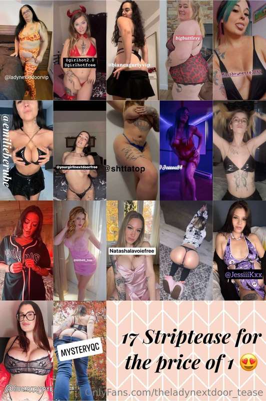 Si tu aimes les stripteases, tu vas adorer ce bundle ! 🥵17 S..