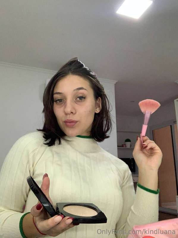 Here I am making myself more beautiful for you. Would you li..