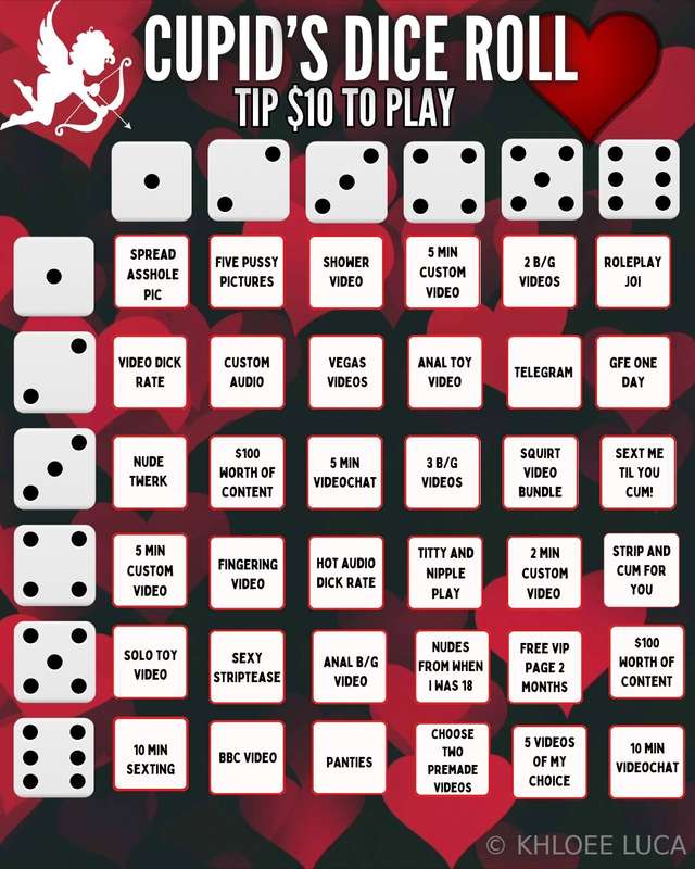 DICE DICE BABY! 😈 Let’s have some fun with a BRAND NEW game ..