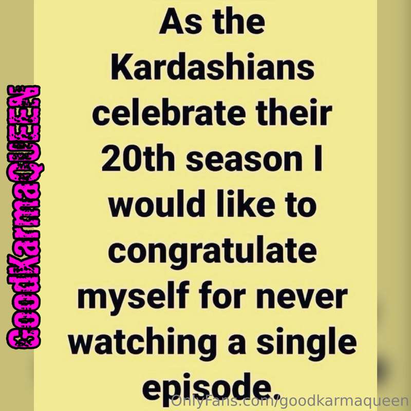 Patting myself on the back. 

#wouldntwantkardashiankarma

x..