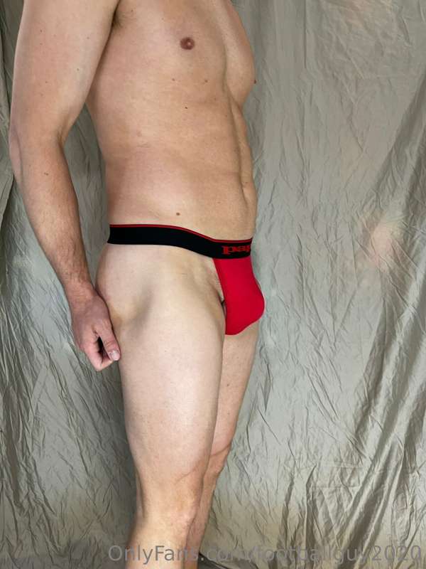 Soldier shows off his hot muscular body in a thong and jock!.. 1