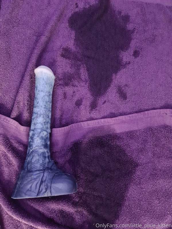 New video already recorded... I squirted even more, like... .. 1