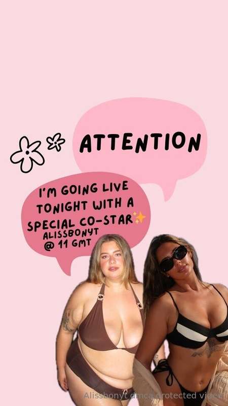 Tonight at 11gmt 🫶🏼