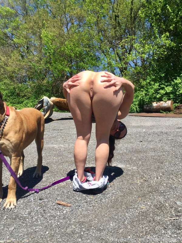 Part 3: Flashing my naked booty at the park. This is a 51 pi.. 3