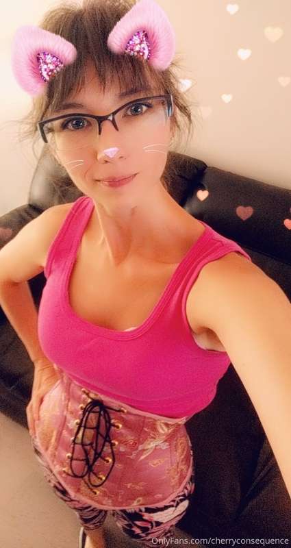 A throwback for pink today.... Is it time for corsets yet??