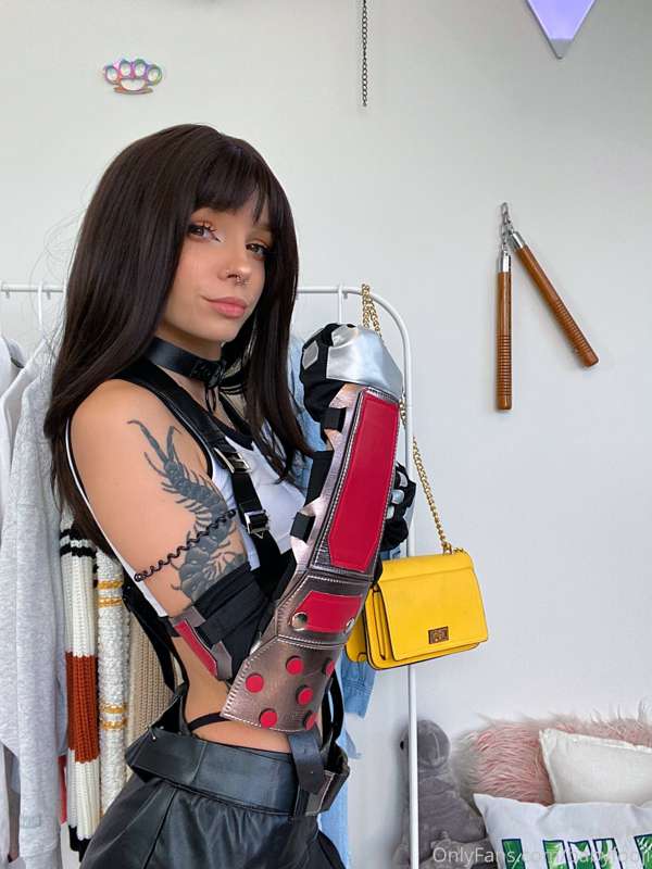 BOOBIES AHHA 🥰🥰 Tifa set pt. 1 🖤㊗️🍒😋 2