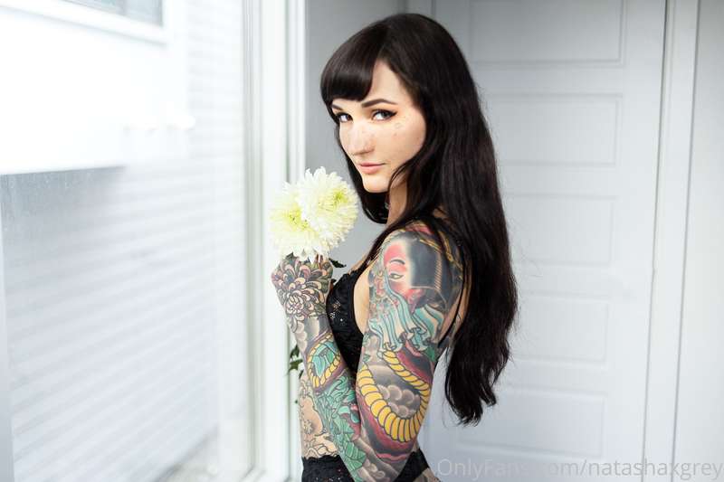 Little preview of my next suicidegirls set “chrysanthemum”