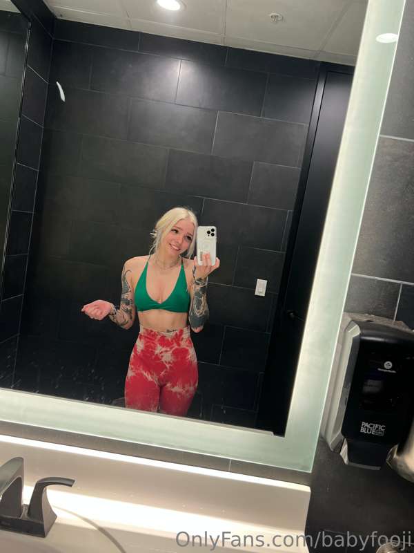 If you see me walking to the bathroom at the gym, make sure .. 4