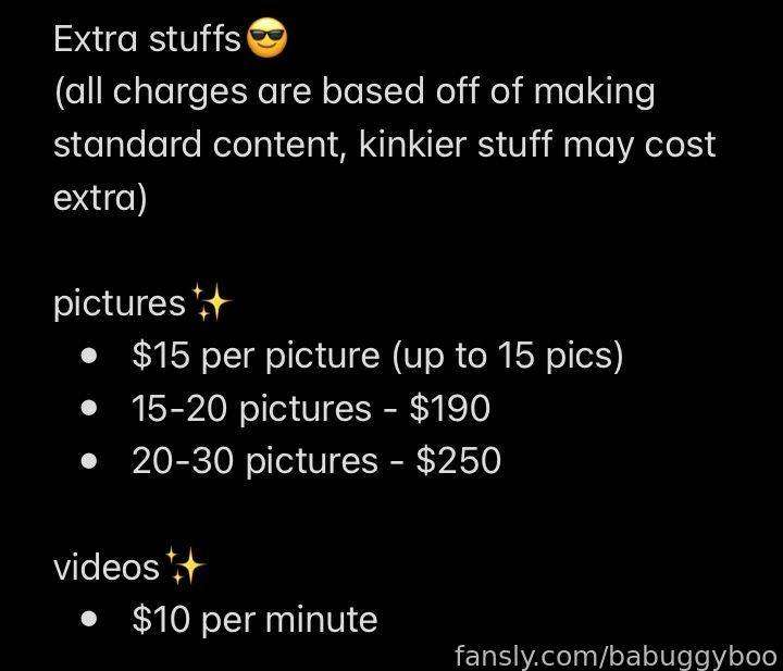 Babuggyboo - Fansly - 01 Jul, 2023