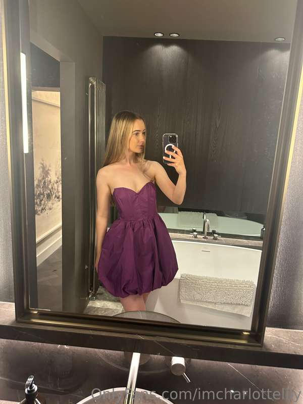 filmed a tv commercial today, this is the dress they put me ..