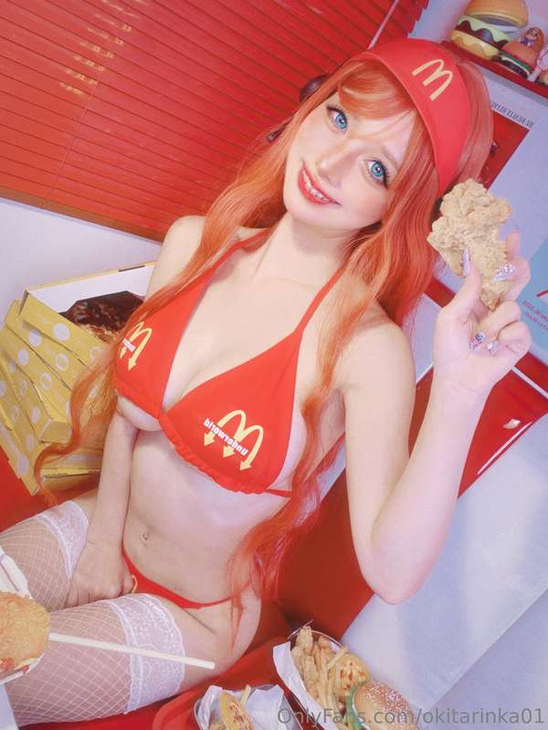 McDonald's Girl Part2 What would you like to order?😋😋😋 18