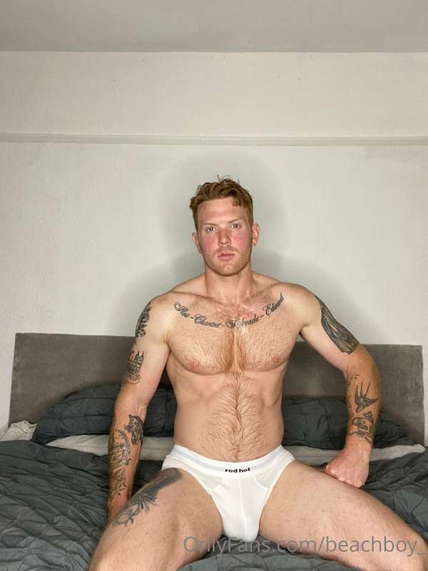 How do I look in my new redhot briefs?  In a couple of shots.. 1