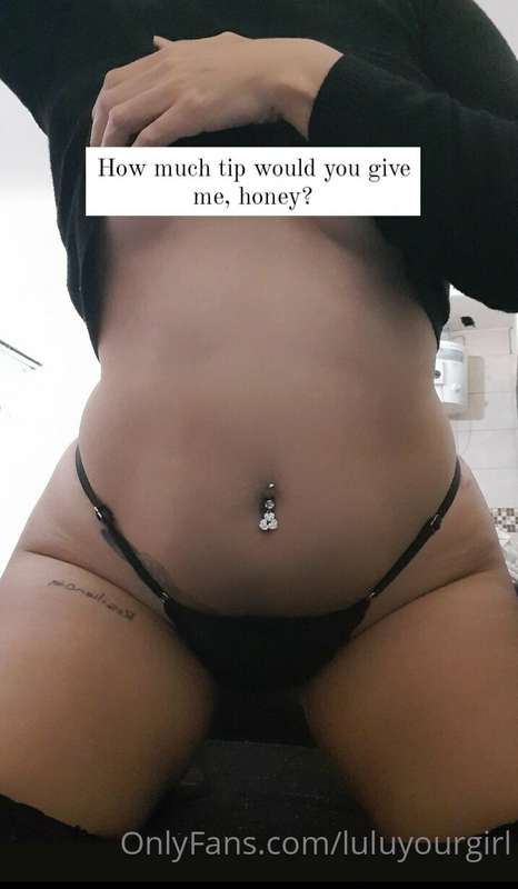How much tip would you give me, honey? 😏🔥  https://onlyfans...