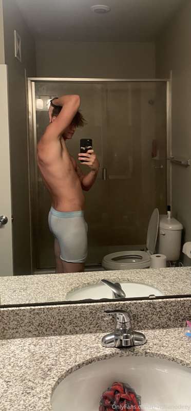 Straight from the beach to the shower 2