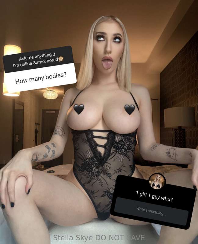 Reply with yours on my story?🙈🙈 I’m curious 