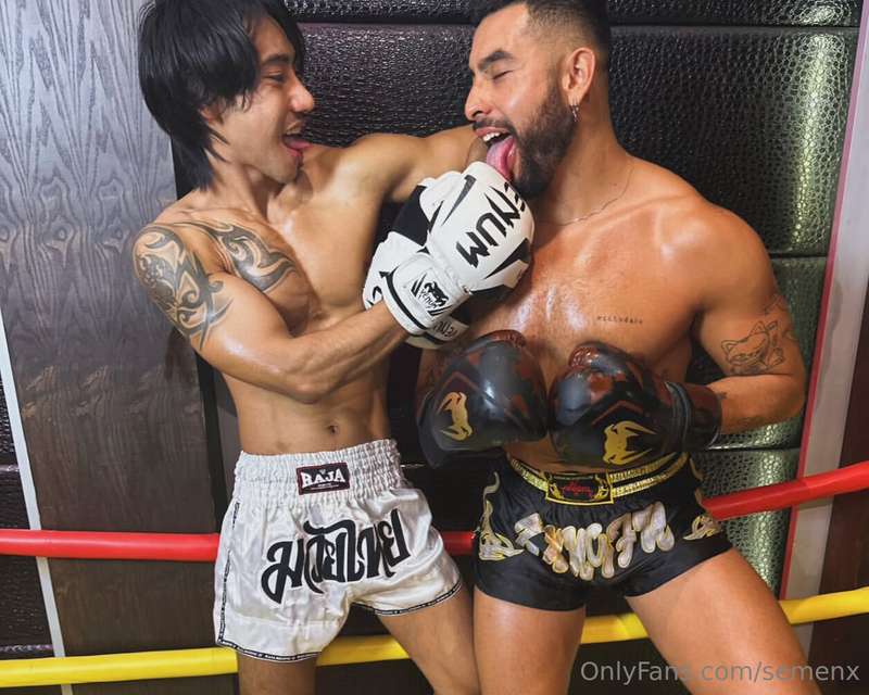 🥊Sex Boxing: Whose semen flows the most wins?🥊มวยเย็ดกันในค่.. 4