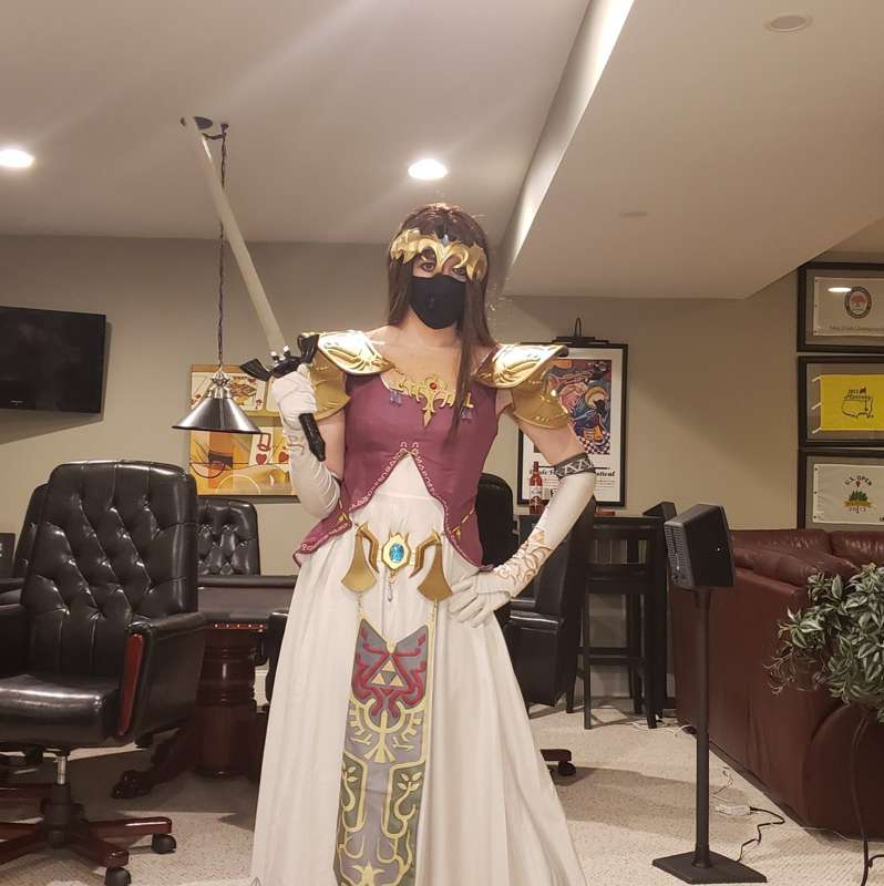 Twilight Princess Zelda part 2~! I will use my sword on u 3