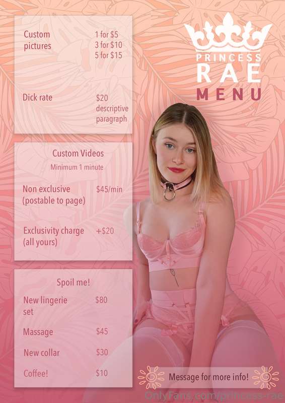 🍒 **CUSTOM CONTENT MENU** 🍒  My custom content menu has had ..