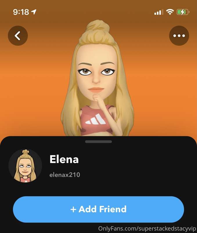 If you have Snapchat could you please report, “elenax210” th..