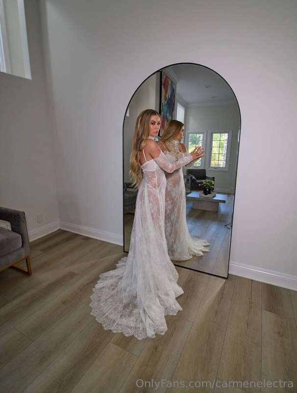 I know you love the pics from the wedding dress, so here's m..