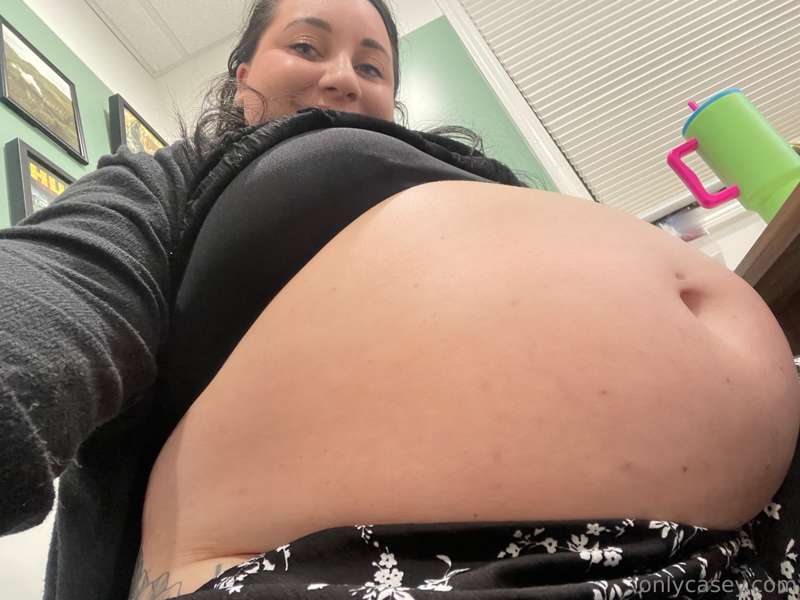 I’m honestly becoming a complete spectacle. A belly this big.. 1