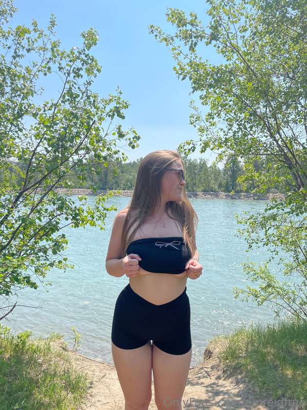 planned on just going for a walk but it was so hot out today.. 1