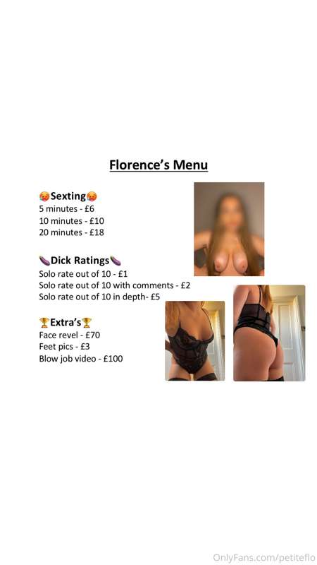 ❤️‍🔥❤️‍🔥TIP MENU❤️‍🔥❤️‍🔥

I’ve got some good news for you al.. 1
