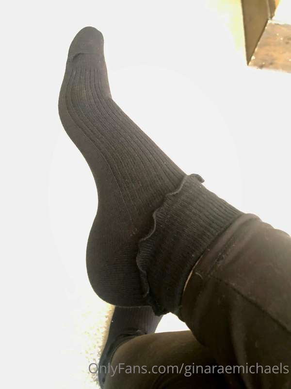 Someone sent me really cute ankle socks from my Amazon wish ..