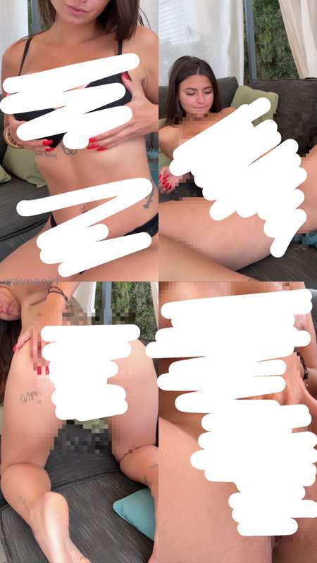 OUTDOOR PUSSY PLAY Video 05:28min + Fotos Heute habe ich mir..
