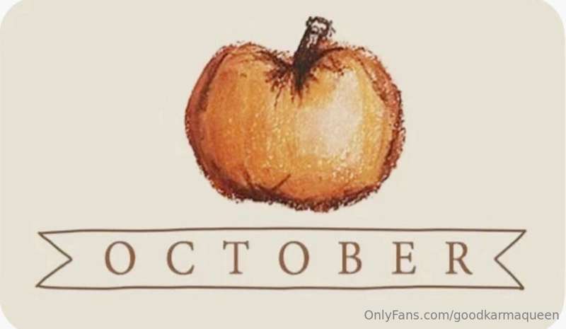 HAPPY OCTOBER!!‼️ 

Let's focus on having a healthy, happy, ..