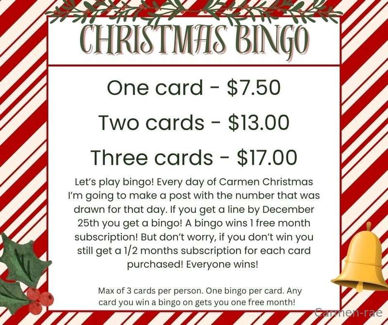 EDIT: You can purchase bingo cards at any point during the C..